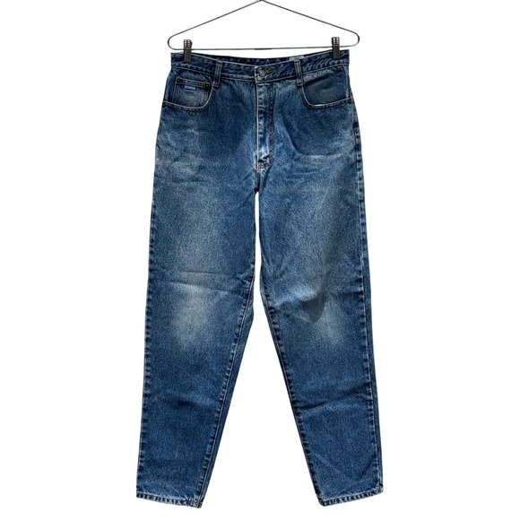 Texwood Denim - Texwood Jaxwood Jeans Women 32 Blue Good High Waisted Vintage Straight Leg Denim